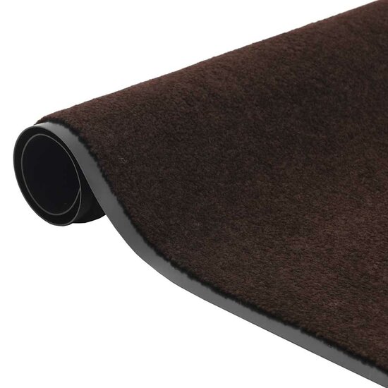 Deurmat 90x120 cm bruin