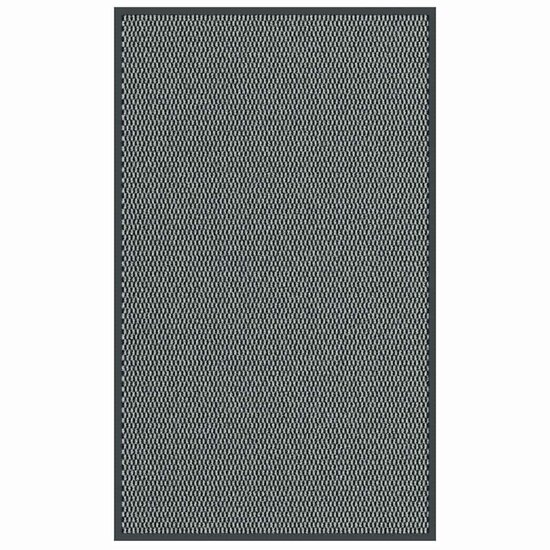 Deurmat 90x150 cm antracietkleurig