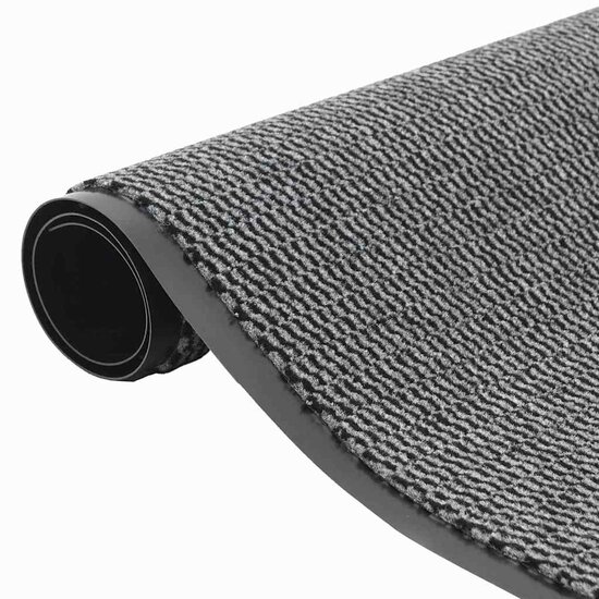 Deurmat 90x150 cm antracietkleurig