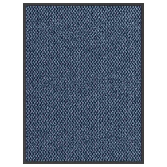 Deurmat 90x120 cm blauw