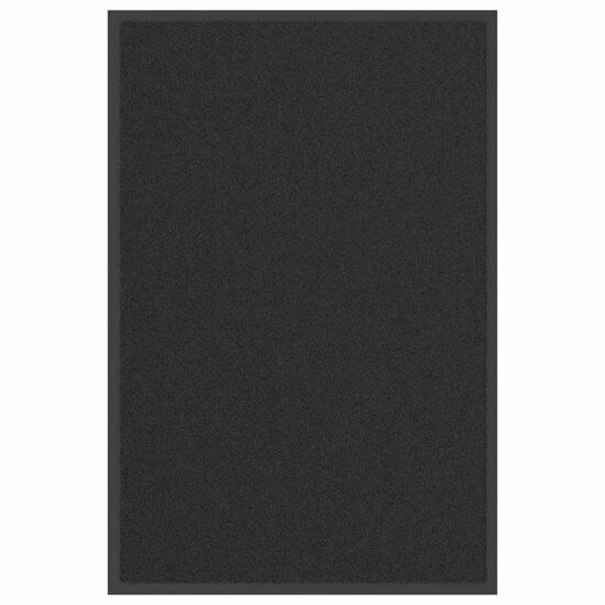 Deurmat 60x90 cm zwart
