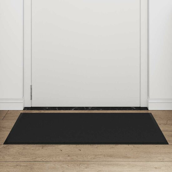Deurmat 60x90 cm zwart