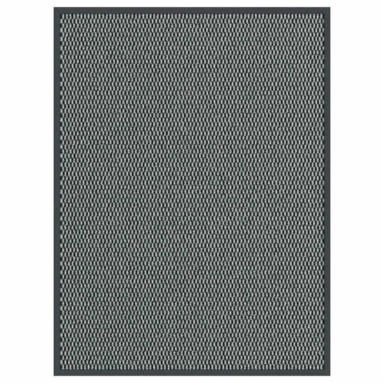 Deurmat 80x120 cm antracietkleurig