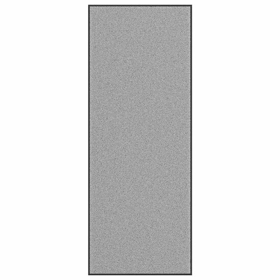 Deurmat 115x300 cm grijs