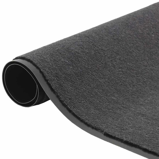 Deurmat 80x120 cm antracietkleurig