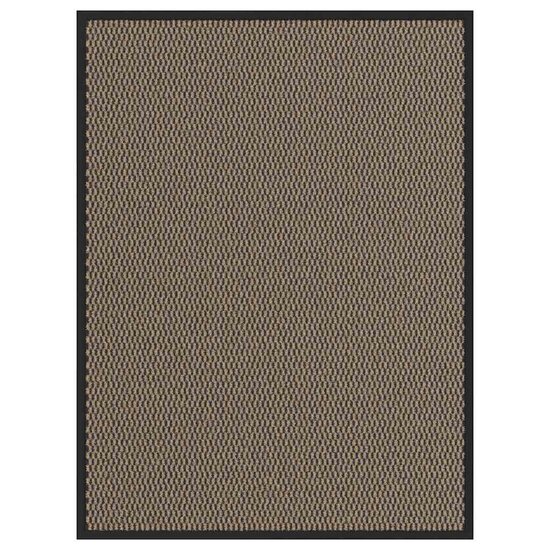 Deurmat 90x120 cm bruin