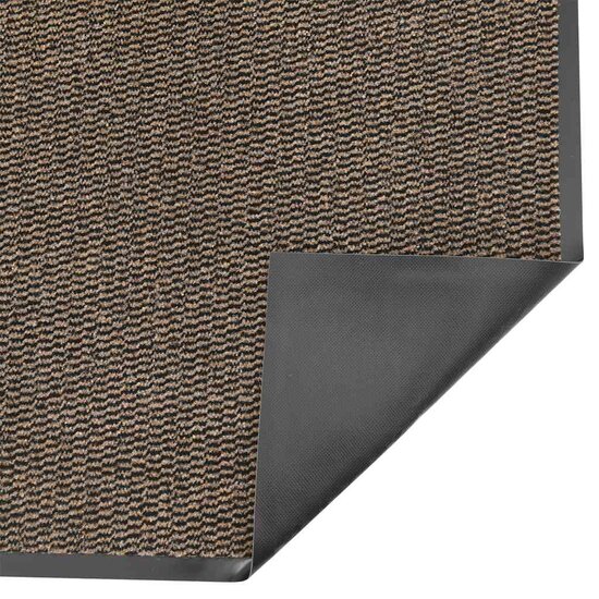 Deurmat 90x120 cm bruin