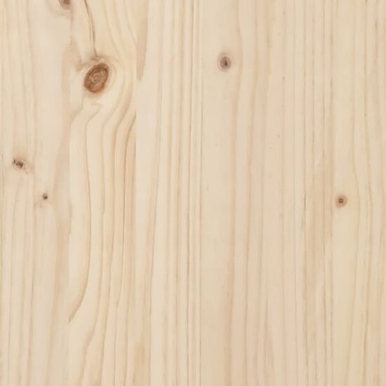 Kledingrek 100x45x150 cm massief grenenhout