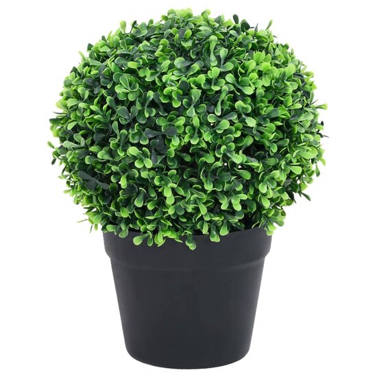 Kunstplanten Met Pot Buxus Bolvorming 37 Cm Groen 29.5 x 37 cm
