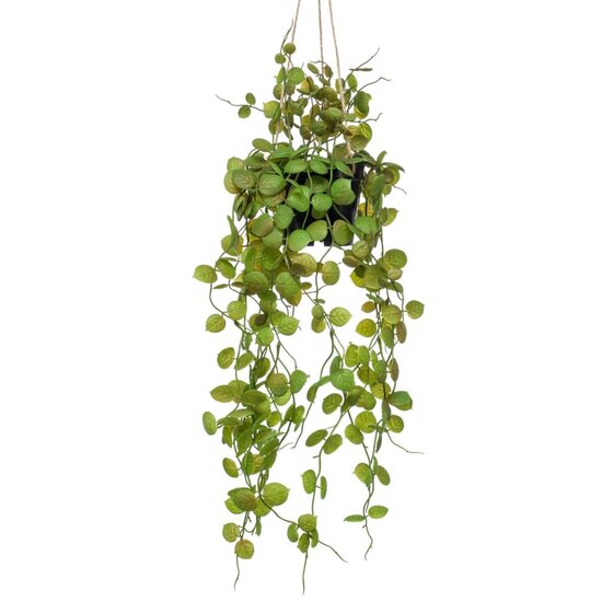 Kunstplant hangend in pot lantaarnplant 50 cm