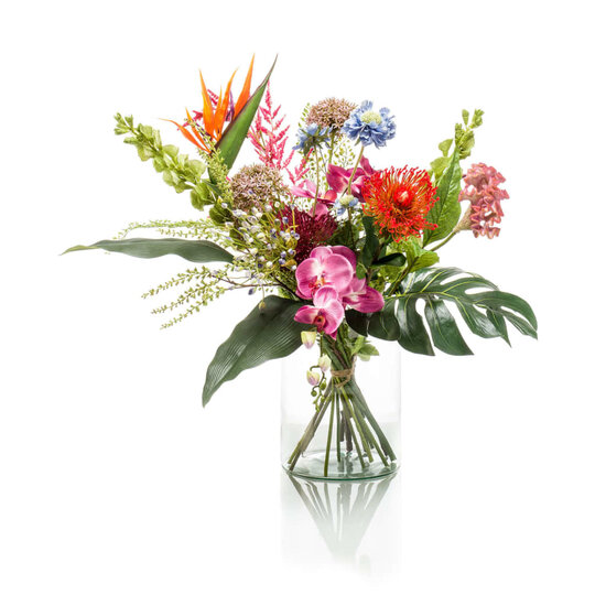 Kunstboeket Exotic Mix
