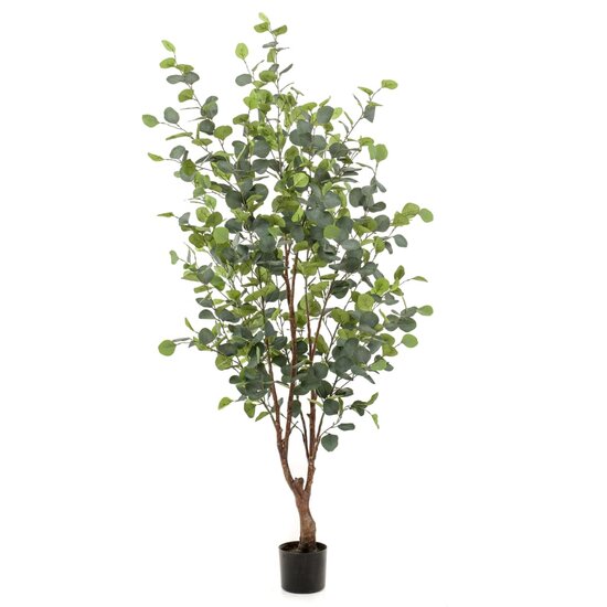 Kunstboom in pot eucalyptus 140 cm