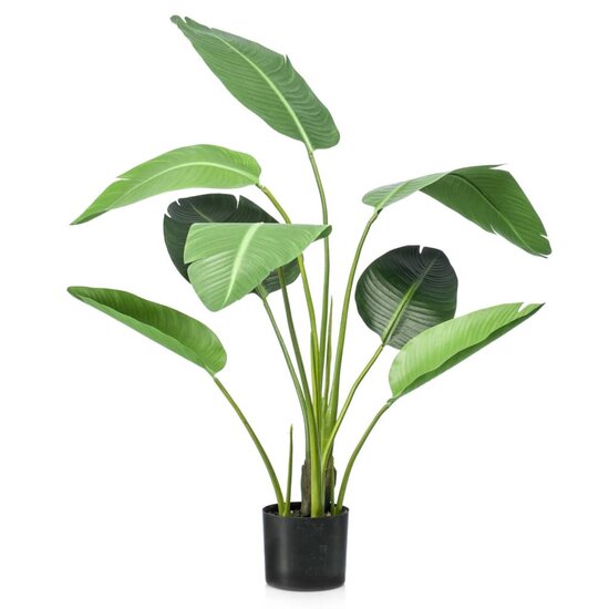 Emerald Kunstplant In Pot Strelitzia 120 Cm Taupe