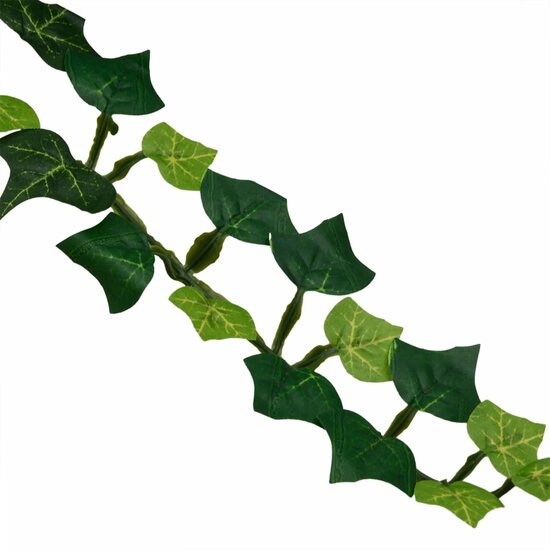 Kunsthangplanten 12 St 339 Bladeren 90 Cm Groen
