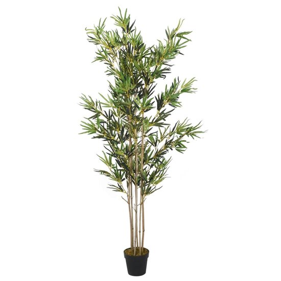 Kunstplant Bamboe 1380 Bladeren 200 Cm Groen &Oslash; 20 x 200 cm