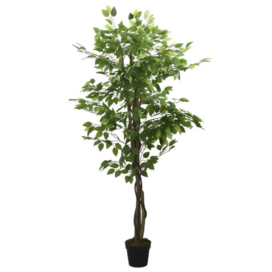 Kunstplant Ficus 630 Bladeren Groen 120 cm