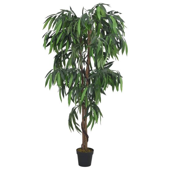 Kunstplant Mangoboom 1050 Bladeren Groen 200 cm