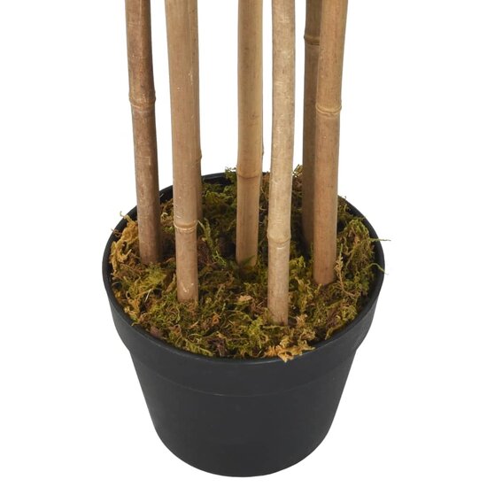Kunstplant Bamboe 1605 Bladeren 180 Cm Groen 180 cm (rond