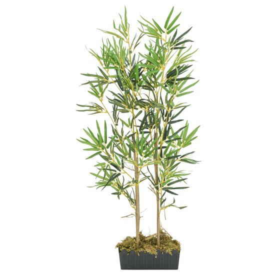 Kunstplant Bamboe 552 Bladeren 120 Cm Groen 30 x 14 x 120 cm