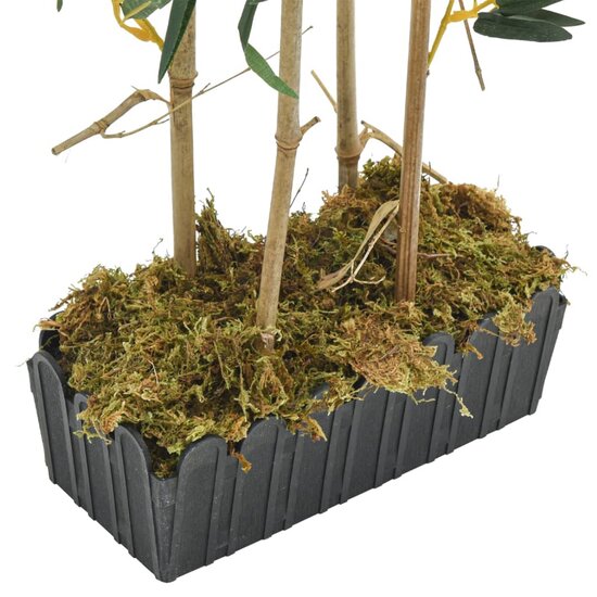 Kunstplant Bamboe 552 Bladeren 120 Cm Groen 30 x 14 x 120 cm