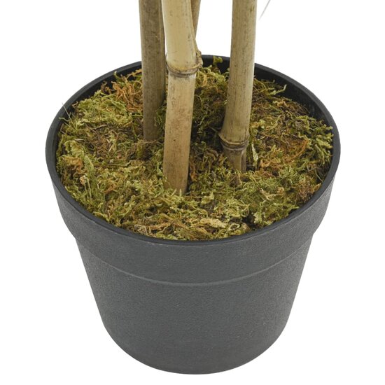 Kunstplant bamboe 552 bladeren 120 cm groen