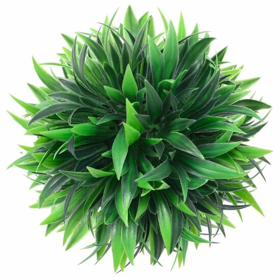 Kunstbuxusballen Met Led-Verlichting 2 St Groen 20 cm