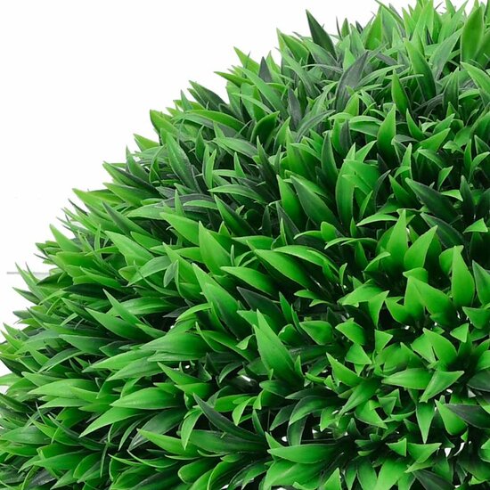 Kunstbuxusballen Met Led-Verlichting 2 St Groen 55 cm