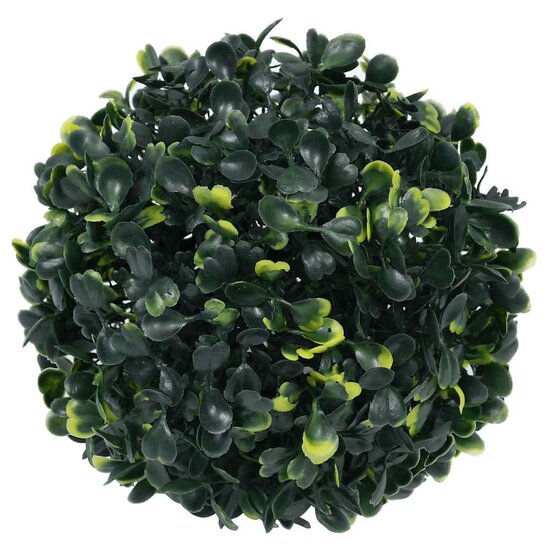 Kunstbuxusballen Met Led-Verlichting 4 St Groen 12 cm