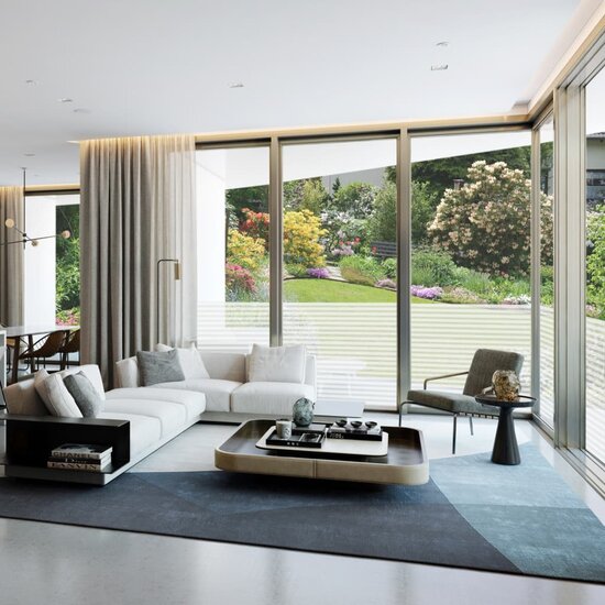 Raamfolies Strepenpatroon Mat Pvc