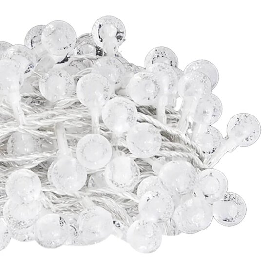 Lichtsnoer met 400 LED&#039;s 8 functies warmwit 40 m