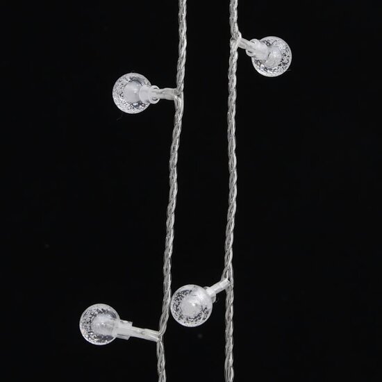 Lichtsnoer met 400 LED&#039;s 8 functies warmwit 40 m