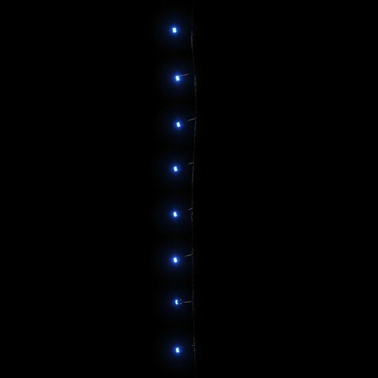 Lichtsnoer Met 400 Led&#039;s Met 8 Lichteffecten 40 m Blauw