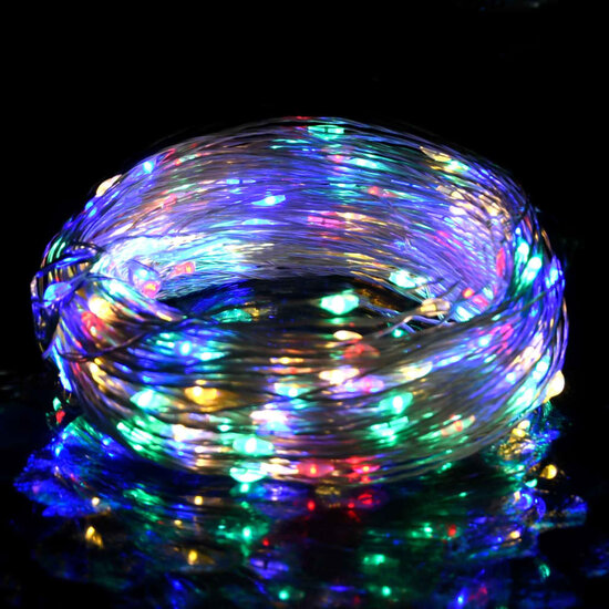 Lichtsnoer Met 400 Microled&#039;s Meerkleurig 8 Functies 40 m Multikleur
