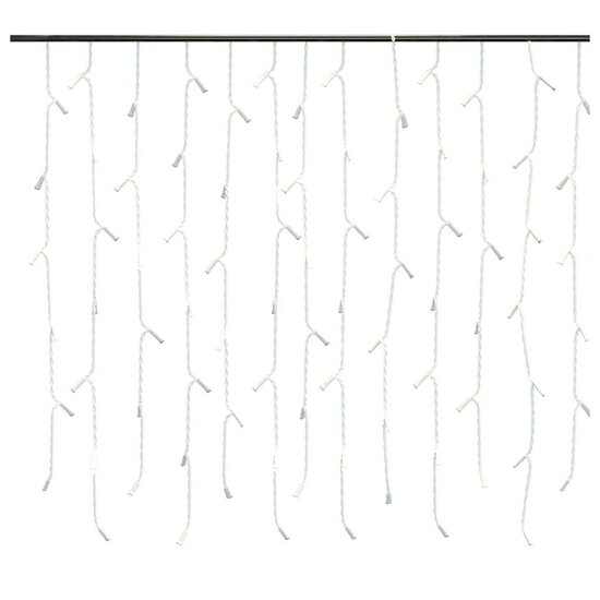Lichtgordijn Met 400 Led&#039;s En 8 Functies 10 M Warmwit