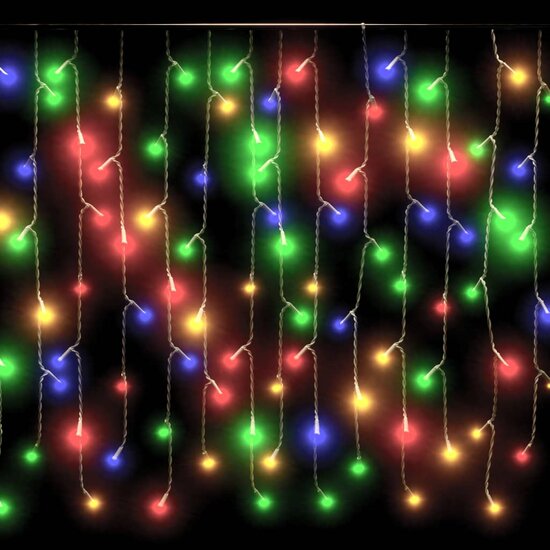 Lichtgordijn Met 400 Led&#039;s En 8 Functies 10 M Meerkleurig kleurrijk