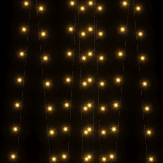 Lichtsnoeren 2 st met 2x200 LED&#039;s solar binnen/buiten warmwit