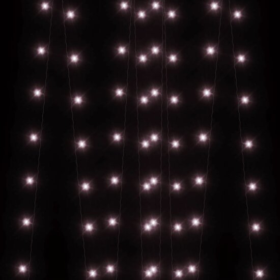 5 st Lichtslinger met 200 LED&#039;s solar binnen/buiten warmwit