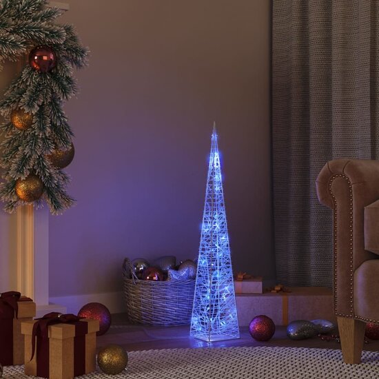 Lichtkegel Decoratief Led Acryl 1 60 cm Blauw