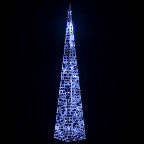 Lichtkegel Decoratief Led Acryl 1 60 cm Blauw