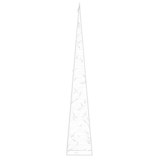Lichtkegel decoratief LED 90 cm acryl warmwit