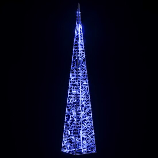 Lichtkegel Decoratief Led Acryl 1 90 cm Blauw