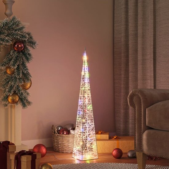Lichtkegel Decoratief Led Acryl Meerkleurig 1 90 cm Multikleur