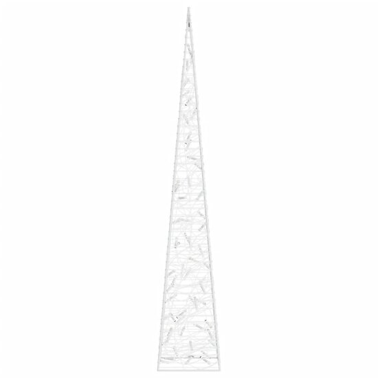 Lichtkegel decoratief LED 120 cm acryl meerkleurig