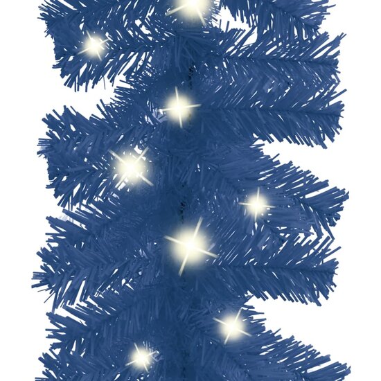 Kerstslinger Met Led-Lampjes 5 m Blauw