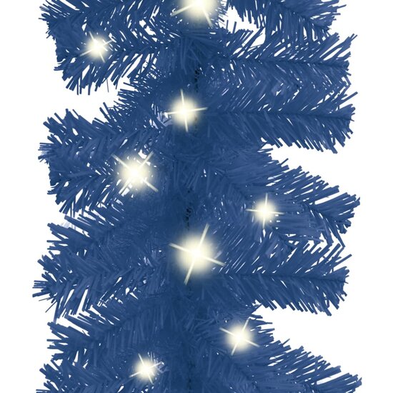 Kerstslinger Met Led-Lampjes 10 m Blauw