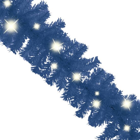 Kerstslinger met LED-lampjes 20 m blauw