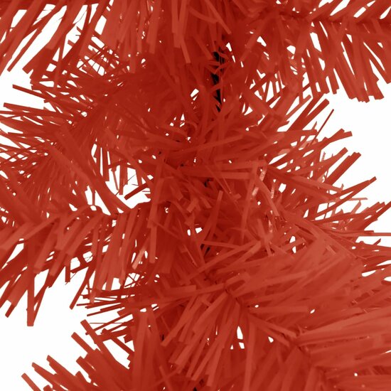 Kerstslinger met LED-lampjes 10 m rood