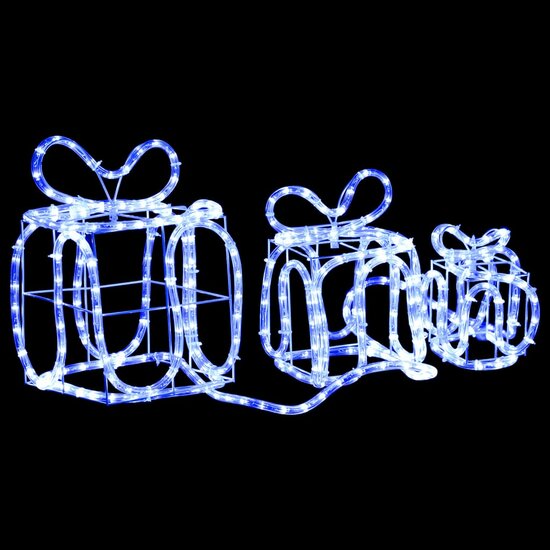 Kerstverlichting cadeaudozen 180 LED&#039;s binnen en buiten
