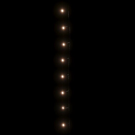 Lichtslinger met 150 LED&#039;s 15 m PVC warmwit
