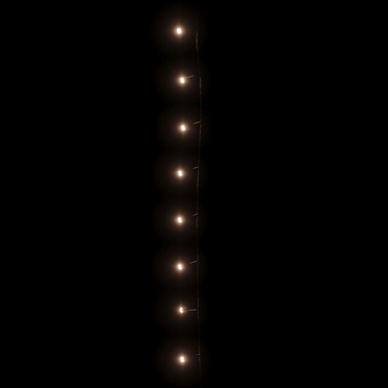 Lichtslinger met 300 LED&#039;s 30 m PVC warmwit